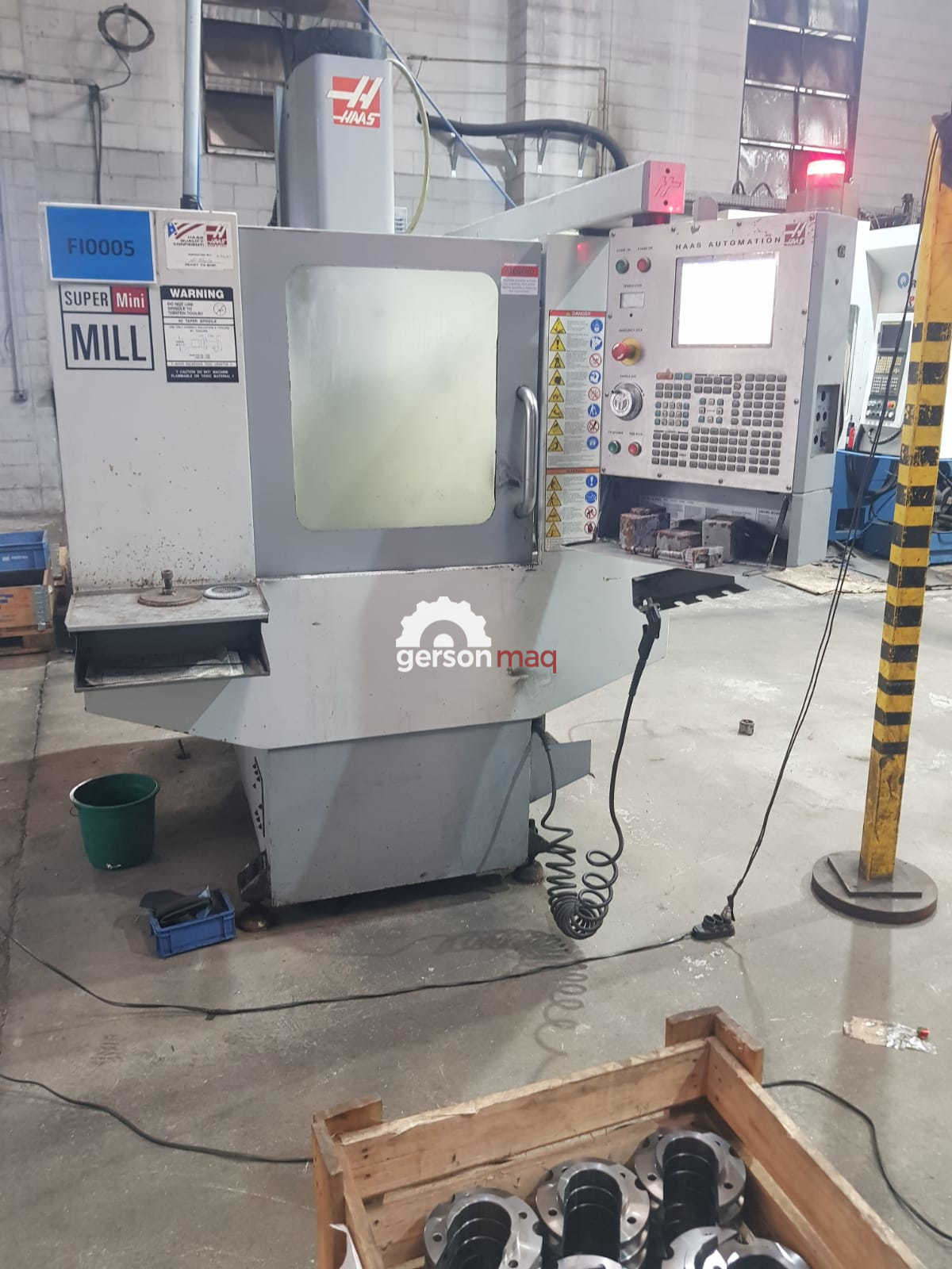 CENTRO DE USINAGEM HAAS SUPER MINI MILL ANO 2007